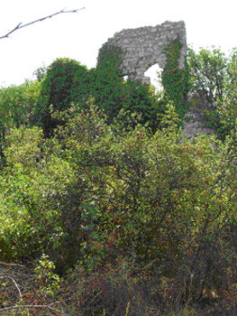  Les ruines du château de Drap